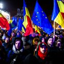 Protest Pro Europa - Piața Universității