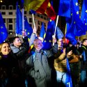 Protest Pro Europa - Piața Universității