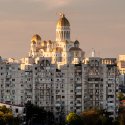Vedere către Catedrala Mântuirii Neamului - Șoseaua Olteniței