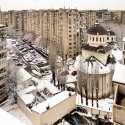 Iarna în cartier - Biserica Cărămidarii de jos - Strada Piscului