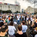 Protest - Alegeri locale - Piața Victoriei