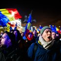 Protest Pro Europa - Piața Universității