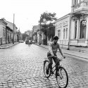 Biciclist - Strada Mircea Vulcanescu