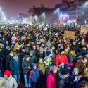 Protest anti-amnistie si gratiere 2017 - Bulevardul Nicolae Balcescu