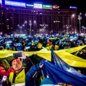 Stea - Protest anticoruptie - Piata Victoriei