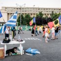 Protest împotriva naționalizării pilonului II de pensie - Piața Victoriei