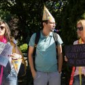 Protest  în fața Primăriei Municipiului București cu ocazia împlinirii unui an de mandat al Gabrielei Firea