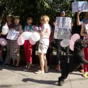 Protest  în fața Primăriei Municipiului București cu ocazia împlinirii unui an de mandat al Gabrielei Firea