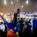 Protest împotriva corupției - Piața Victoriei