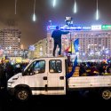 Protest împotriva corupției - Piața Victoriei