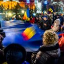 Protest împotriva corupției - Piața Victoriei