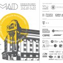 Afișul expoziției B:MAD (București: Modernism Art Deco)