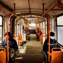 În tramvai - Pasajul Mărășești