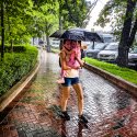 Fuga de ploaie - Strada Lucrețiu Pătrășcanu