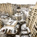 Iarna - Biserica Cărămidarii de jos - Strada Piscului