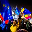 Protest Pro Europa - Piața Universității