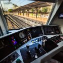 Interior - Locomotivă modernizată Reloc - Gara de Nord