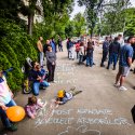 Protest împotria tăierii copacilor - Bd. Tineretului