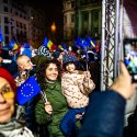 Protest Pro Europa - Piața Universității