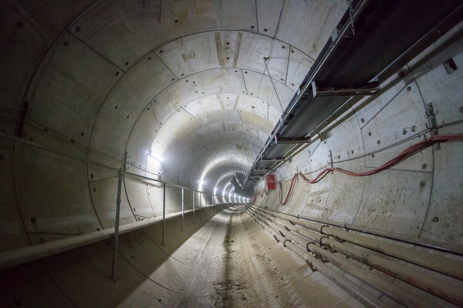 Tunel - Santier metrou Drumul Taberei