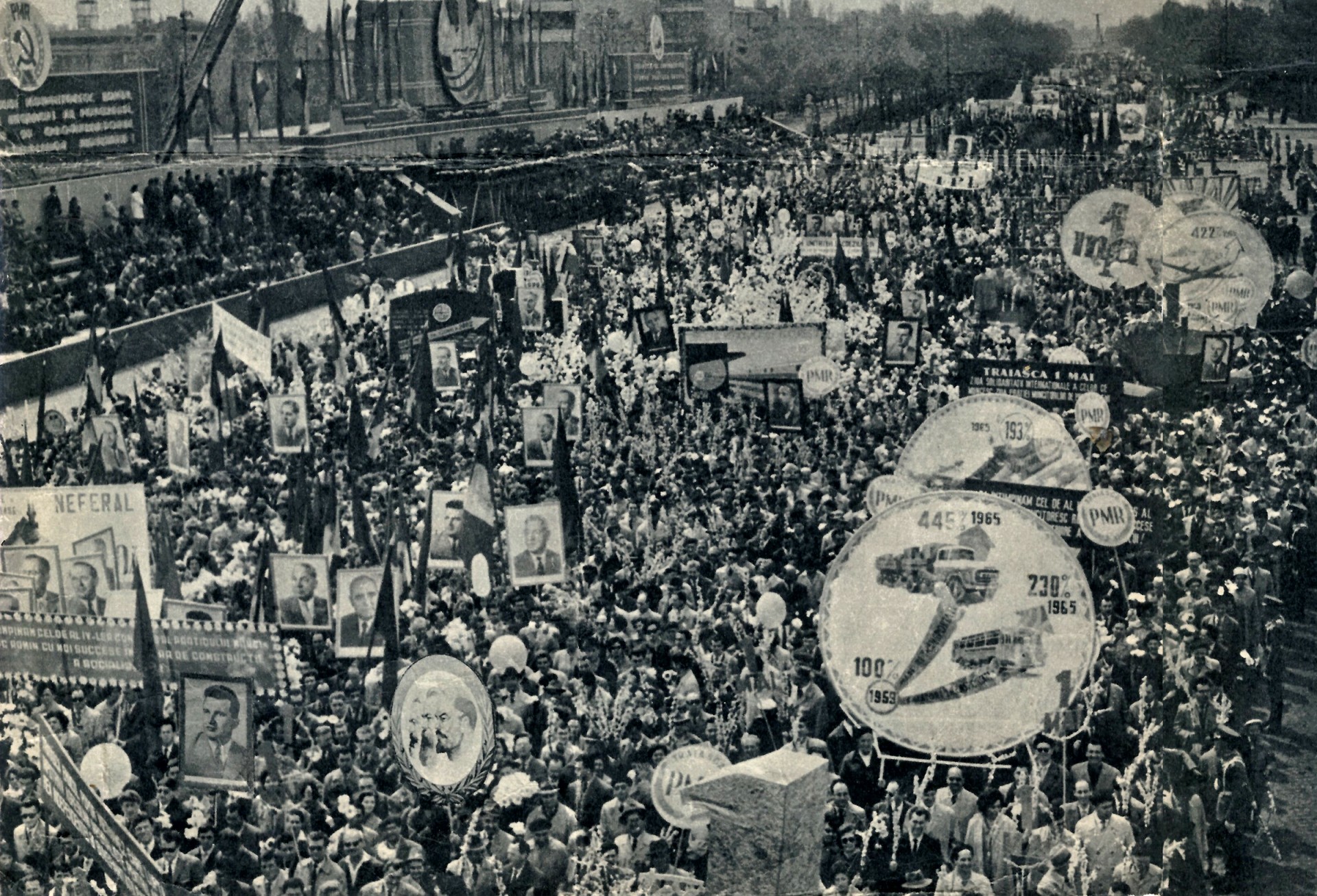 Manifestația de 1 Mai 1965