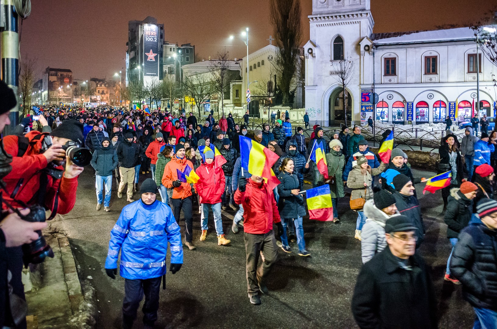 Protest anti-amnistie si gratiere 2017 - Bulevardul Ion C. Bratianu