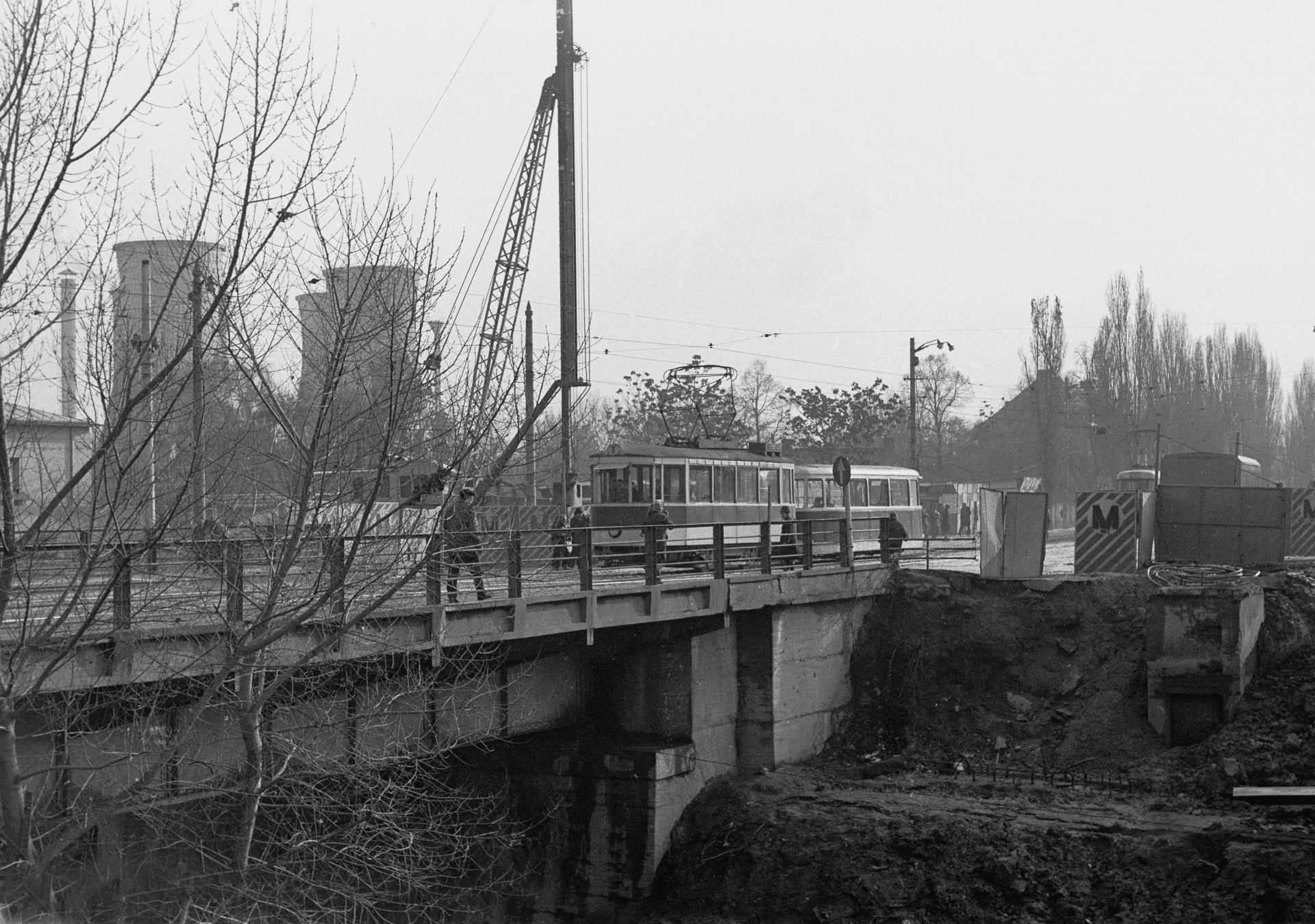 Podul  Grozavesti 24.11.1976