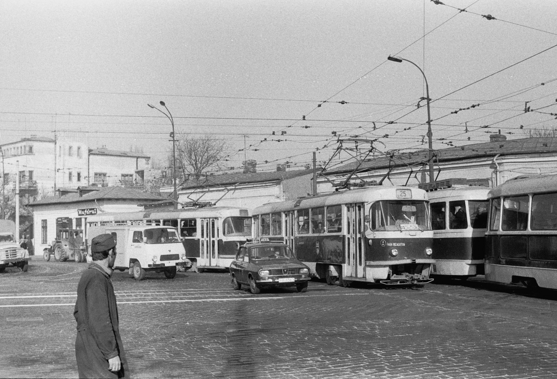 Tatra linia 25 Calea 13 Septembrie 20.11.1978