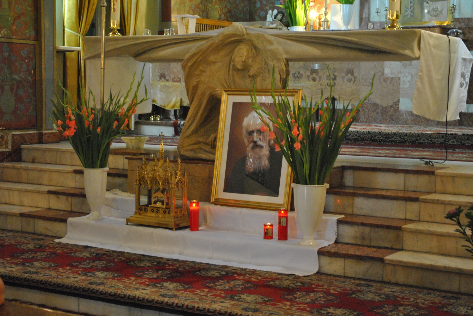 Pelerinajul relicvei fericitului Vladimir Ghika la biserica Baratia