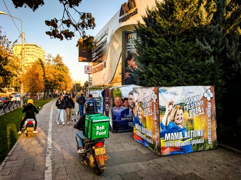 Spre mall - Șoseaua Pantelimon