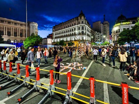 Calea Victoriei pietonală