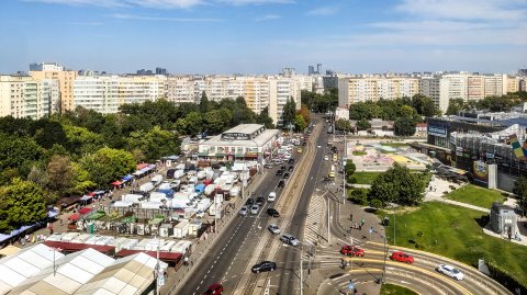 Piața Obor - Strada Ziduri Moși