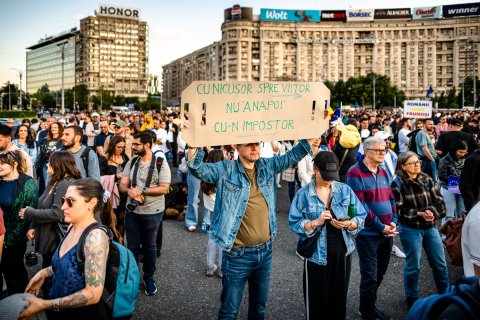 România în Lumină - Meeting susținere Nicușor Dan