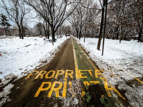 Iarna în Parcul IOR - Titan