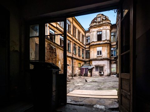 Curte interioară - Strada Blănari