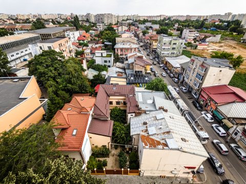 Strada Lizeanu văzută de sus