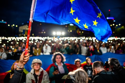 România în Lumină - Meeting susținere Nicușor Dan