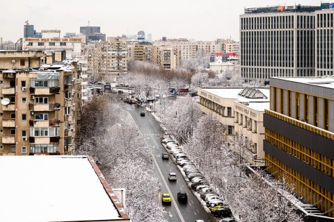 Iarna - Calea Văcărești