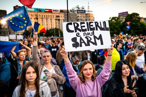 România în Lumină - Meeting susținere Nicușor Dan