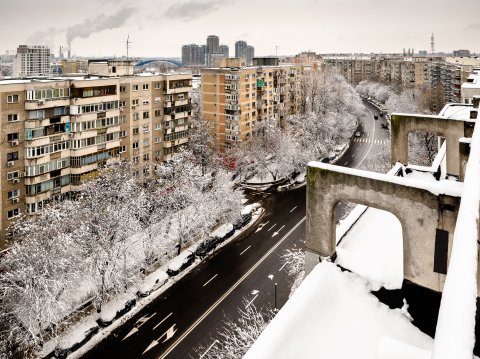 Iarna - Calea Văcărești