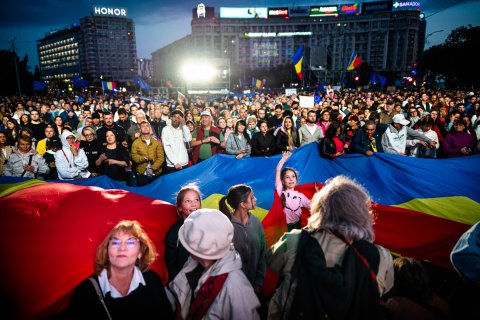 România în Lumină - Meeting susținere Nicușor Dan