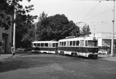 Tramvai EP 3251 linia 15 piața Cosbuc 1977