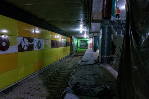 Statia metrou Straulesti este aproape gata..
