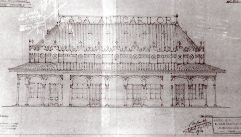 Casa Anticarilor, arhitect E. Van Saanen-Algi
