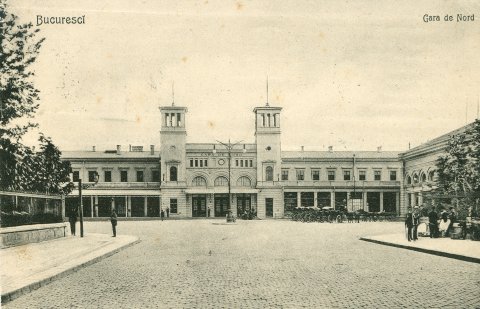 Gara de Nord (fotografie cca. 1900)