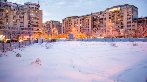 Maidan - Iarna - Bulevardul Corneliu Coposu