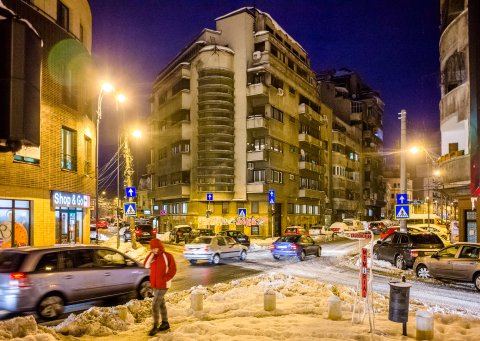 Iarna - Strada C. A. Rosetti