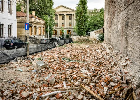 Imobil demolat - Intrarea Sfantul Sava
