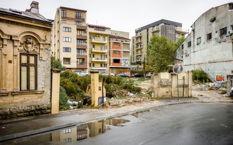 Zona demolata - Strada Ion Minulescu