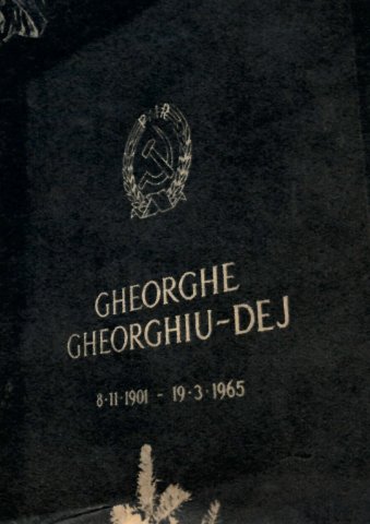 Înmormântarea tovarășului Gheorghe Gheorghiu-Dej